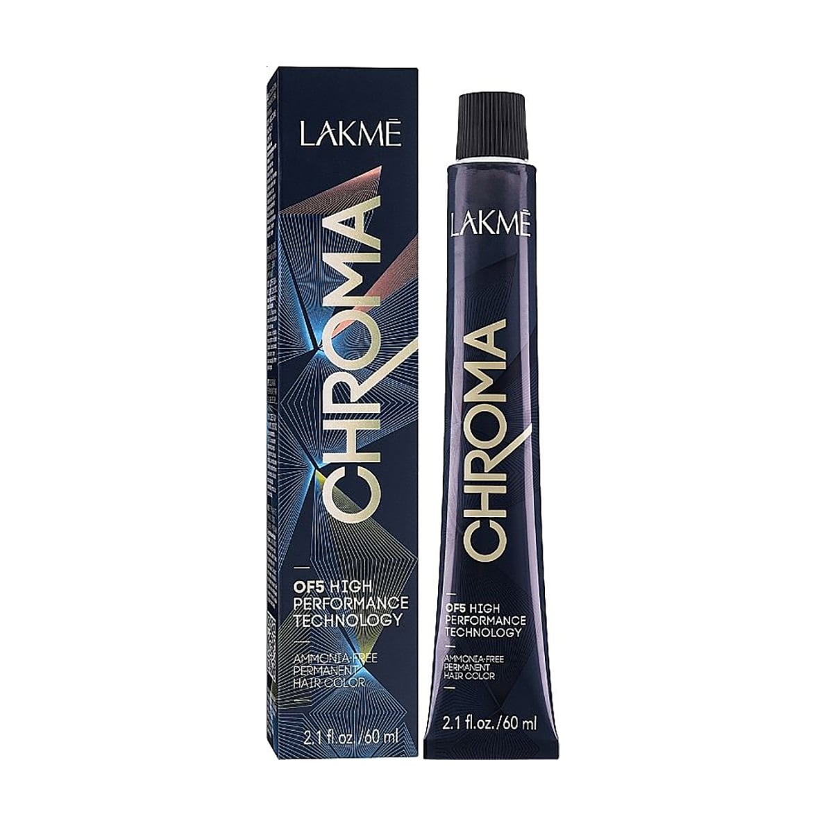 Напівперманентна фарба для волосся Lakme Chroma Permanent Hair Color 0/02 Сріблястий, 60 мл